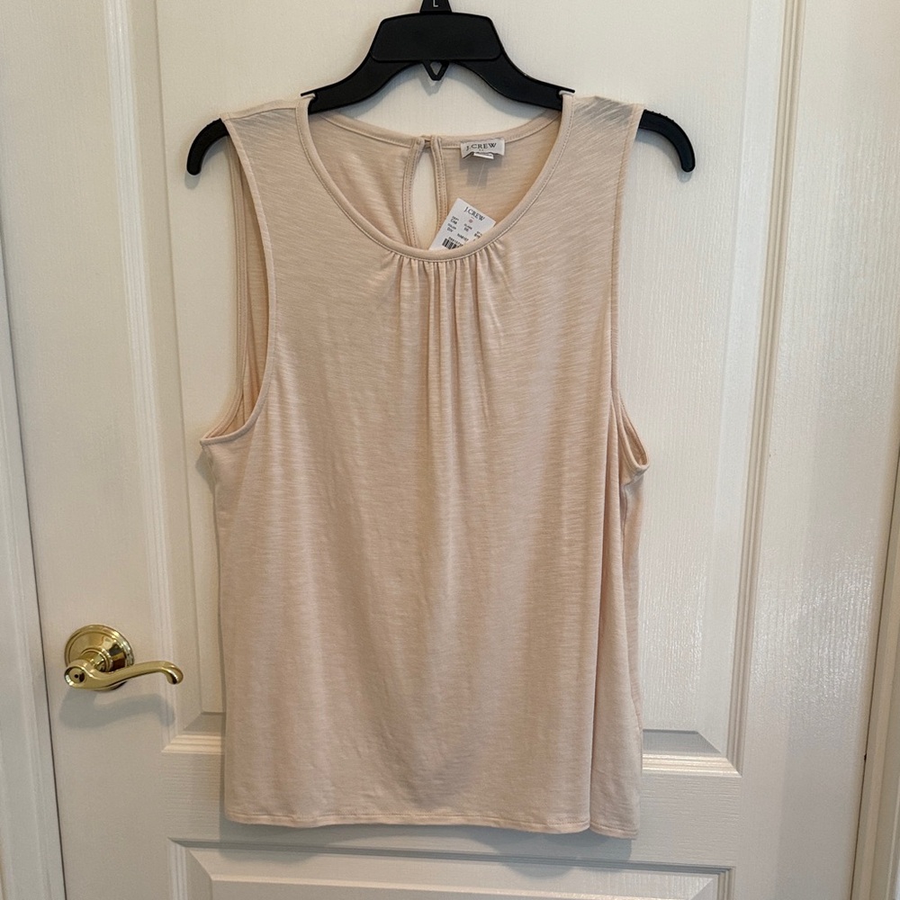 NWT J. Crew Tan Tank top